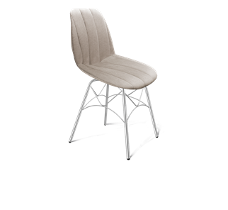Обеденный стул SHT-ST29-С1 / SHT-S107 (лунный камень/хром лак) в Перми - предосмотр