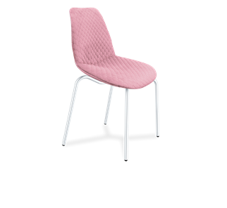 Обеденный стул SHT-ST29-С22 / SHT-S130 HD (розовый зефир/хром лак) в Перми - предосмотр