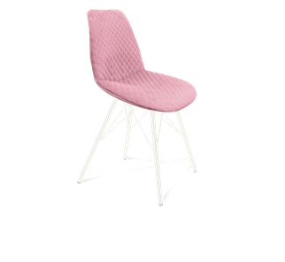 Обеденный стул SHT-ST29-С22 / SHT-S37 (розовый зефир/белый муар) в Перми - предосмотр
