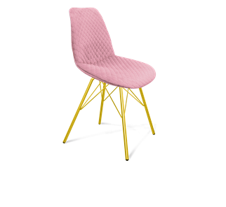 Обеденный стул SHT-ST29-С22 / SHT-S37 (розовый зефир/золото) в Березниках