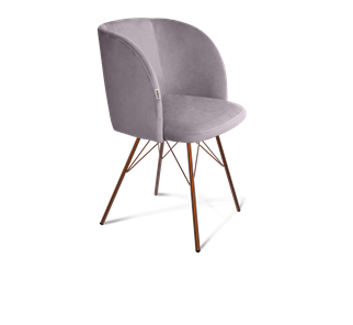 Обеденный стул SHT-ST33 / SHT-S37 (сиреневая орхидея/медный металлик) в Перми