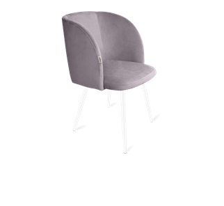 Обеденный стул SHT-ST33 / SHT-S95-1 (сиреневая орхидея/белый муар) в Перми