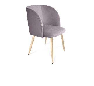 Обеденный стул SHT-ST33 / SHT-S95-WН (сиреневая орхидея/черный муар/прозрачный лак) в Перми