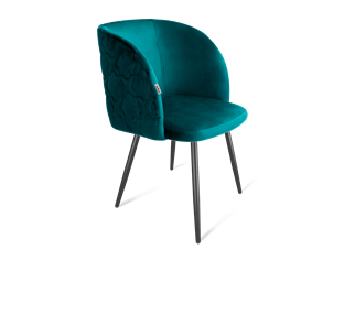 Обеденный стул SHT-ST33-1 / SHT-S95-1 (альпийский бирюзовый/черный муар) в Перми