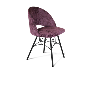 Обеденный стул SHT-ST34 / SHT-S100 (вишневый джем/черный муар) в Перми - предосмотр