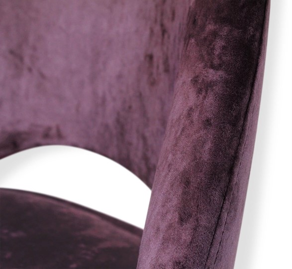 Обеденный стул SHT-ST34 / SHT-S122 (вишневый джем/темный орех/черный муар) в Перми - изображение 6
