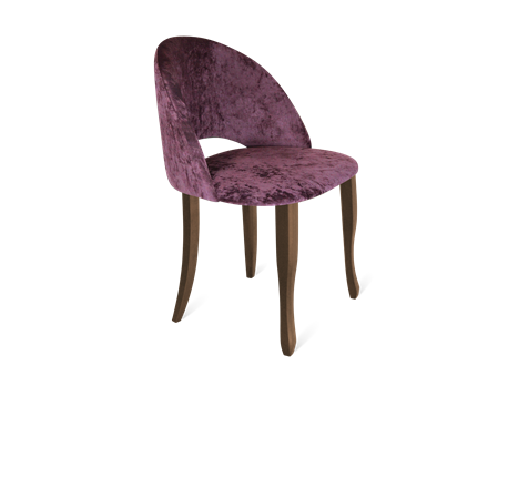 Обеденный стул SHT-ST34 / SHT-S122 (вишневый джем/темный орех/черный муар) в Перми - изображение