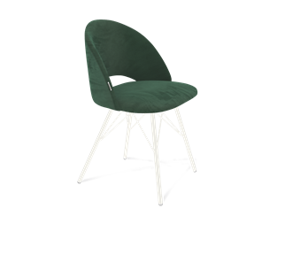 Обеденный стул SHT-ST34 / SHT-S37 (лиственно-зеленый/белый муар) в Перми