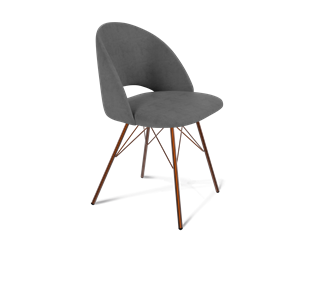 Обеденный стул SHT-ST34 / SHT-S37 (платиново-серый/медный металлик) в Перми - предосмотр