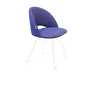Обеденный стул SHT-ST34 / SHT-S37 (синий мираж/белый муар) в Перми - предосмотр