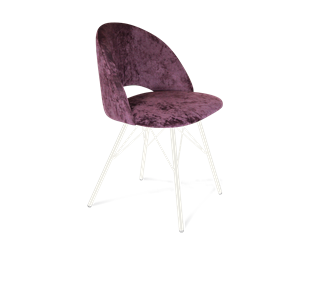 Обеденный стул SHT-ST34 / SHT-S37 (вишневый джем/белый муар) в Перми