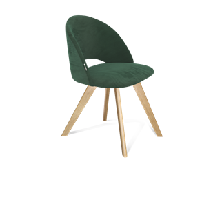 Обеденный стул SHT-ST34 / SHT-S39 (лиственно-зеленый/прозрачный лак) в Перми