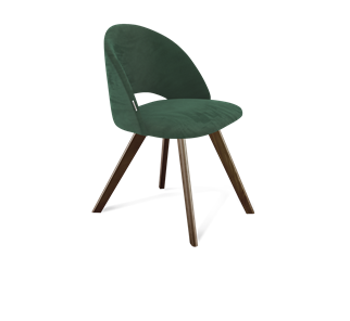 Обеденный стул SHT-ST34 / SHT-S39 (лиственно-зеленый/темный орех) в Перми