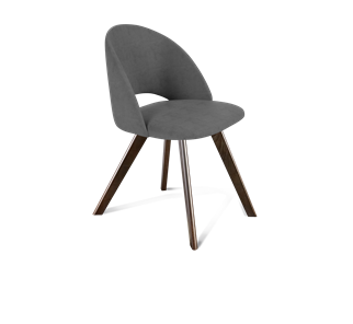Обеденный стул SHT-ST34 / SHT-S39 (платиново-серый/венге) в Перми