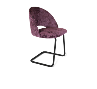 Обеденный стул SHT-ST34 / SHT-S45-1 (вишневый джем/черный муар) в Перми