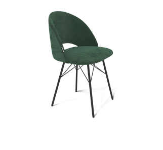 Обеденный стул SHT-ST34 / SHT-S64 (лиственно-зеленый/черный муар) в Перми