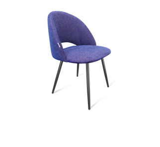 Обеденный стул SHT-ST34 / SHT-S95-1 (синий мираж/черный муар) в Перми - предосмотр