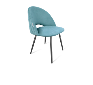 Обеденный стул SHT-ST34-1 / SHT-S95-1 (голубая пастель/черный муар) в Перми