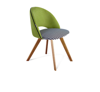Обеденный стул SHT-ST34-3 / SHT-S39 (оливковый/гусиная лапка/светлый орех) в Березниках