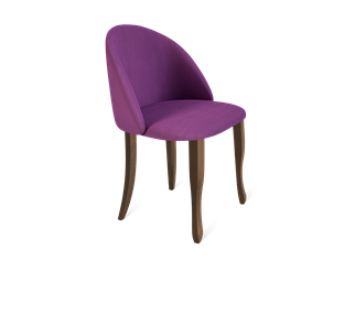 Обеденный стул SHT-ST35 / SHT-S122 (ягодное варенье/темный орех/черный муар) в Перми