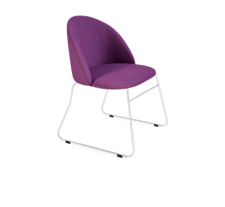 Обеденный стул SHT-ST35 / SHT-S167 (ягодное варенье/хром лак) в Перми