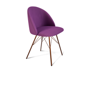 Обеденный стул SHT-ST35 / SHT-S37 (ягодное варенье/медный металлик) в Перми