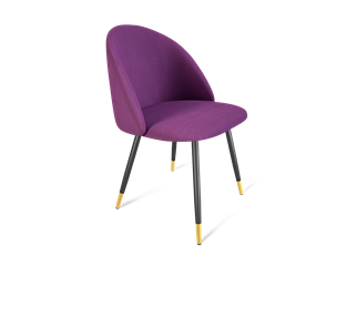 Обеденный стул SHT-ST35 / SHT-S95-1 (ягодное варенье/черный муар/золото) в Перми