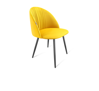 Обеденный стул SHT-ST35-1 / SHT-S95-1 (имперский жёлтый/черный муар) в Перми