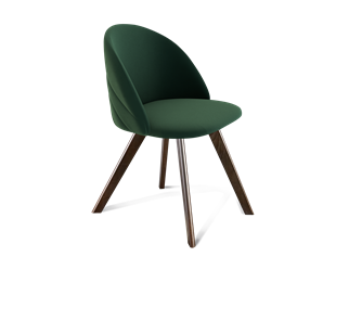 Обеденный стул SHT-ST35-2 / SHT-S39 (лиственно-зеленый/венге) в Перми