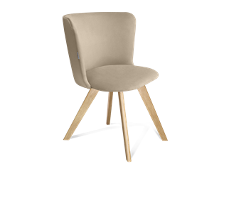 Обеденный стул SHT-ST36 / SHT-S39 (ванильный крем/прозрачный лак) в Перми