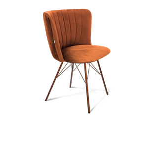 Обеденный стул SHT-ST36-1 / SHT-S37 (песчаная буря/медный металлик) в Перми - предосмотр