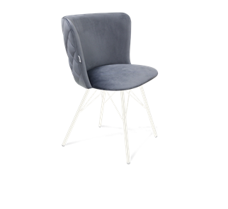Обеденный стул SHT-ST36-3 / SHT-S37 (нейтральный серый/белый муар) в Перми