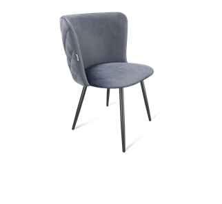 Обеденный стул SHT-ST36-3 / SHT-S95-1 (нейтральный серый/черный муар) в Перми
