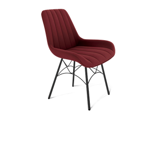 Обеденный стул SHT-ST37 / SHT-S107 (рубиновое вино/черный муар) в Перми - предосмотр