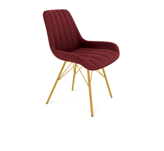 Обеденный стул SHT-ST37 / SHT-S37 (рубиновое вино/золото) в Перми - предосмотр
