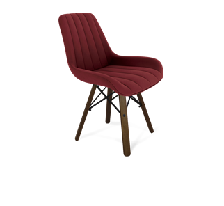 Обеденный стул SHT-ST37 / SHT-S70 (рубиновое вино/темный орех/черный муар) в Перми - предосмотр