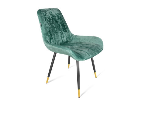 Обеденный стул SHT-ST37 / SHT-S95-1 (зеленый чай/черный муар/золото) в Перми - изображение