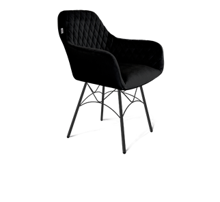 Обеденный стул SHT-ST38 / SHT-S107 (ночное затмение/черный муар) в Березниках