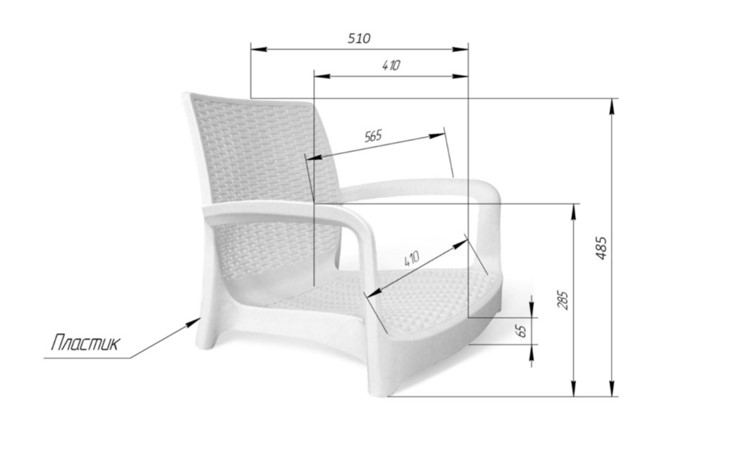 Обеденный стул SHT-ST68 / SHT-S424 в Перми - изображение 6