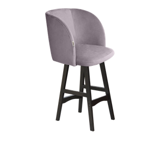 Полубарный стул SHT-ST33 / SHT-S65-1 (сиреневая орхидея/венге) в Перми