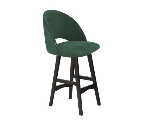 Полубарный стул SHT-ST34 / SHT-S65-1 (лиственно-зеленый/венге) в Перми - изображение