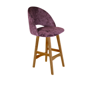 Полубарный стул SHT-ST34 / SHT-S65-1 (вишневый джем/светлый орех) в Перми - предосмотр