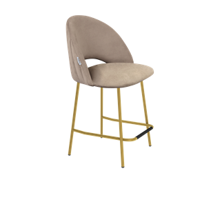 Полубарный стул SHT-ST34-1 / SHT-S29P-1 (латте/золото) в Перми - предосмотр