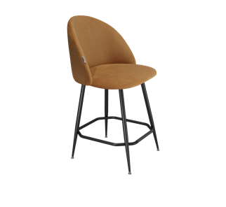 Полубарный стул SHT-ST35 / SHT-S148-1 (горчичный/черный муар) в Перми