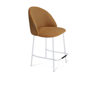 Полубарный стул SHT-ST35 / SHT-S29P-1 (горчичный/хром лак) в Перми