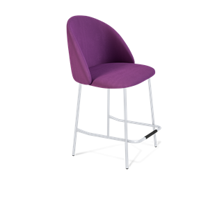Полубарный стул SHT-ST35 / SHT-S29P-1 (ягодное варенье/хром лак) в Березниках