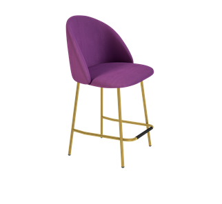 Полубарный стул SHT-ST35 / SHT-S29P-1 (ягодное варенье/золото) в Перми