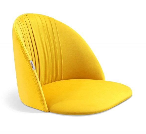Полубарный стул SHT-ST35-1 / SHT-S29P-1 (имперский жёлтый/белый муар) в Перми - изображение 1