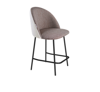 Полубарный стул SHT-ST35-3 / SHT-S29P-1 (тростниковый сахар/зефирный/черный муар) в Перми - предосмотр