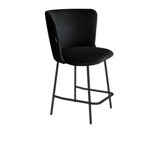 Полубарный стул SHT-ST36 / SHT-S29P-1 (ночное затмение/черный муар) в Березниках